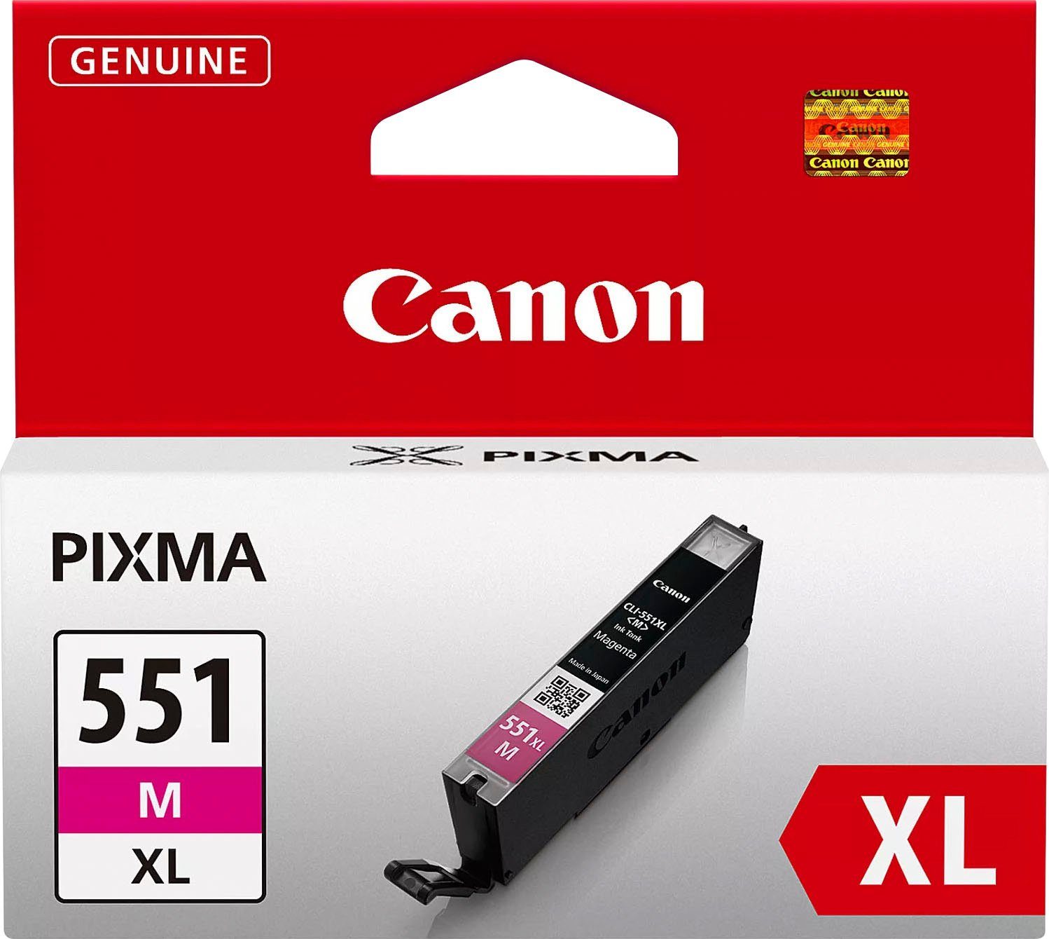 Canon CLI 551 XL Tintenpatrone (original Druckerpatrone 551 magenta XL)