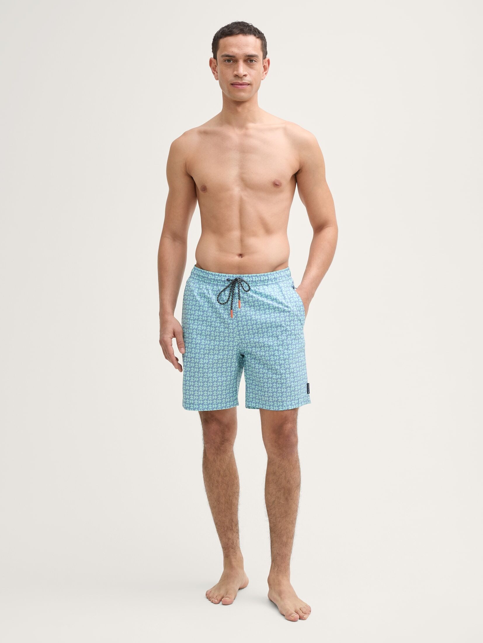 TOM TAILOR Badehose Badeshorts mit Print günstig online kaufen