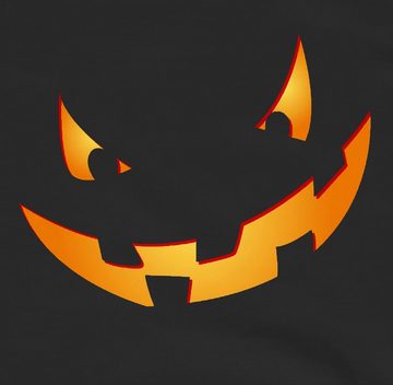Shirtracer Sweatshirt Kürbisgesicht Pumpkin Gruselig Halloween Kostüme für Kinder