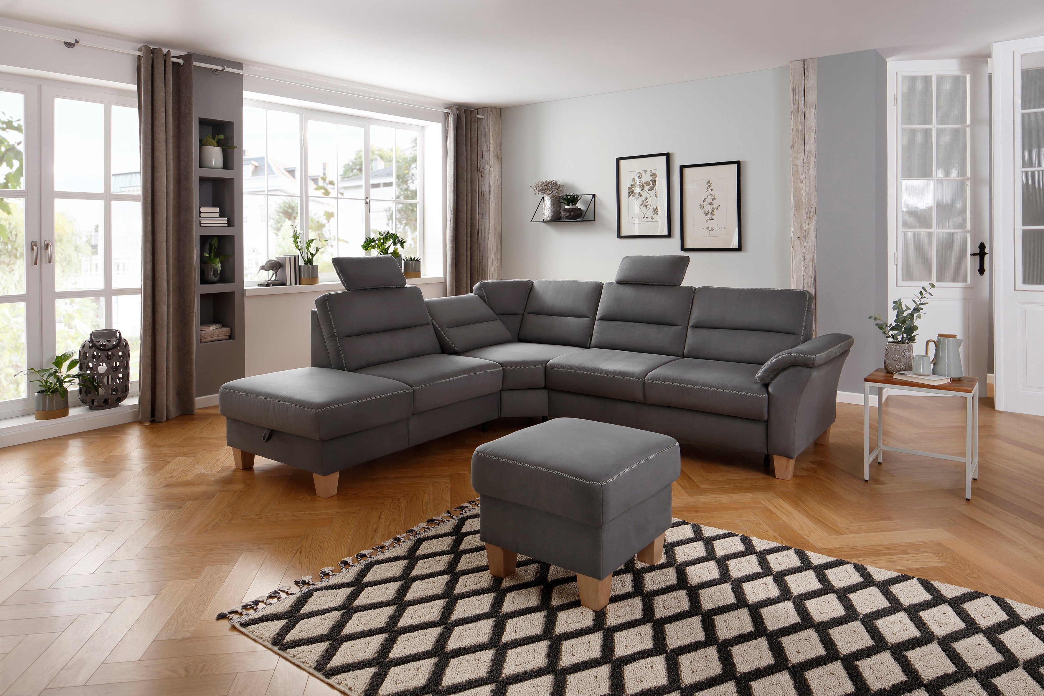 Gebot Home affaire Kopfstütze Soleo, (2 zum passend St), "Soleo" Ecksofa