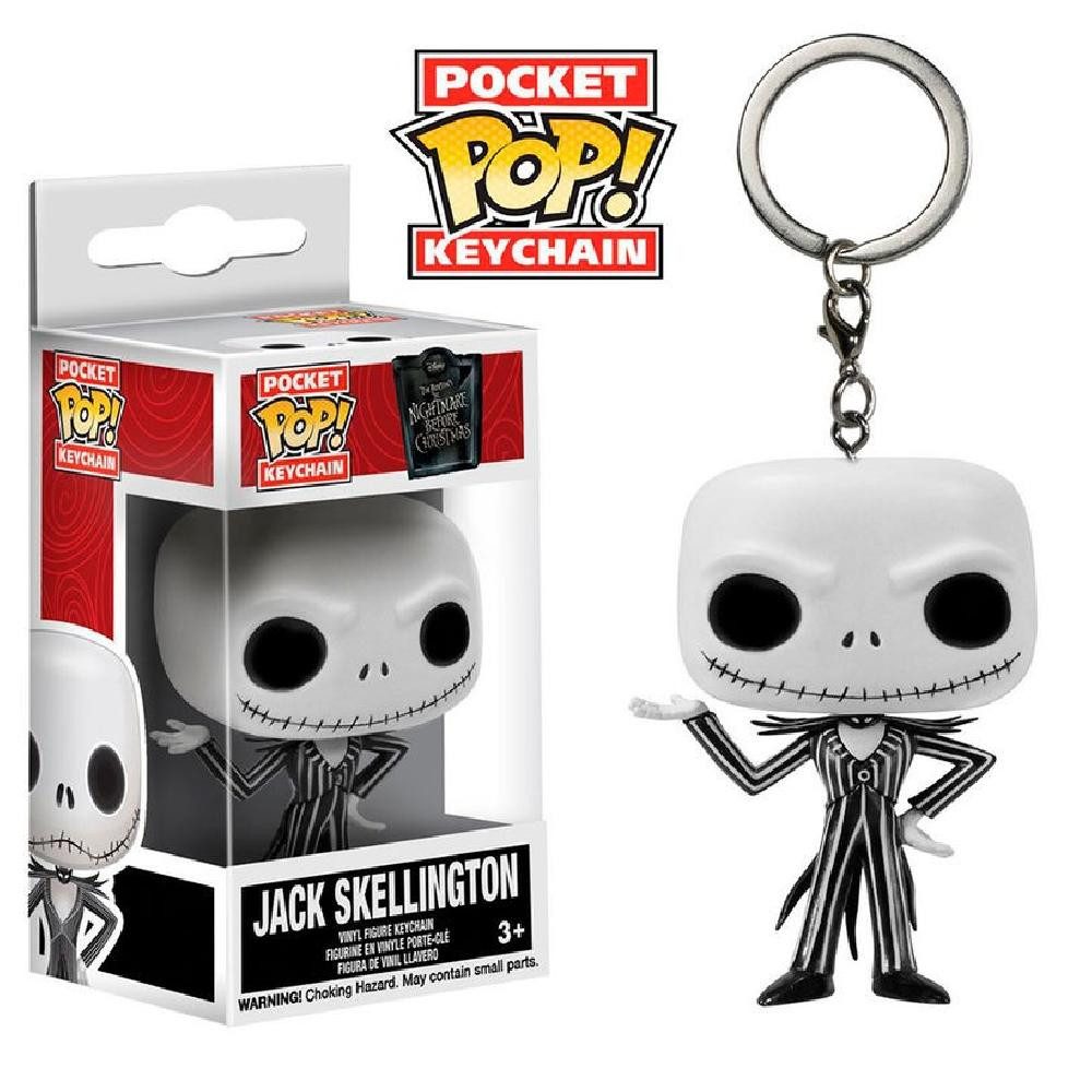 Schlüsselanhänger Nightmare before Christmas Jack Skellington- Pocket POP - Keychain