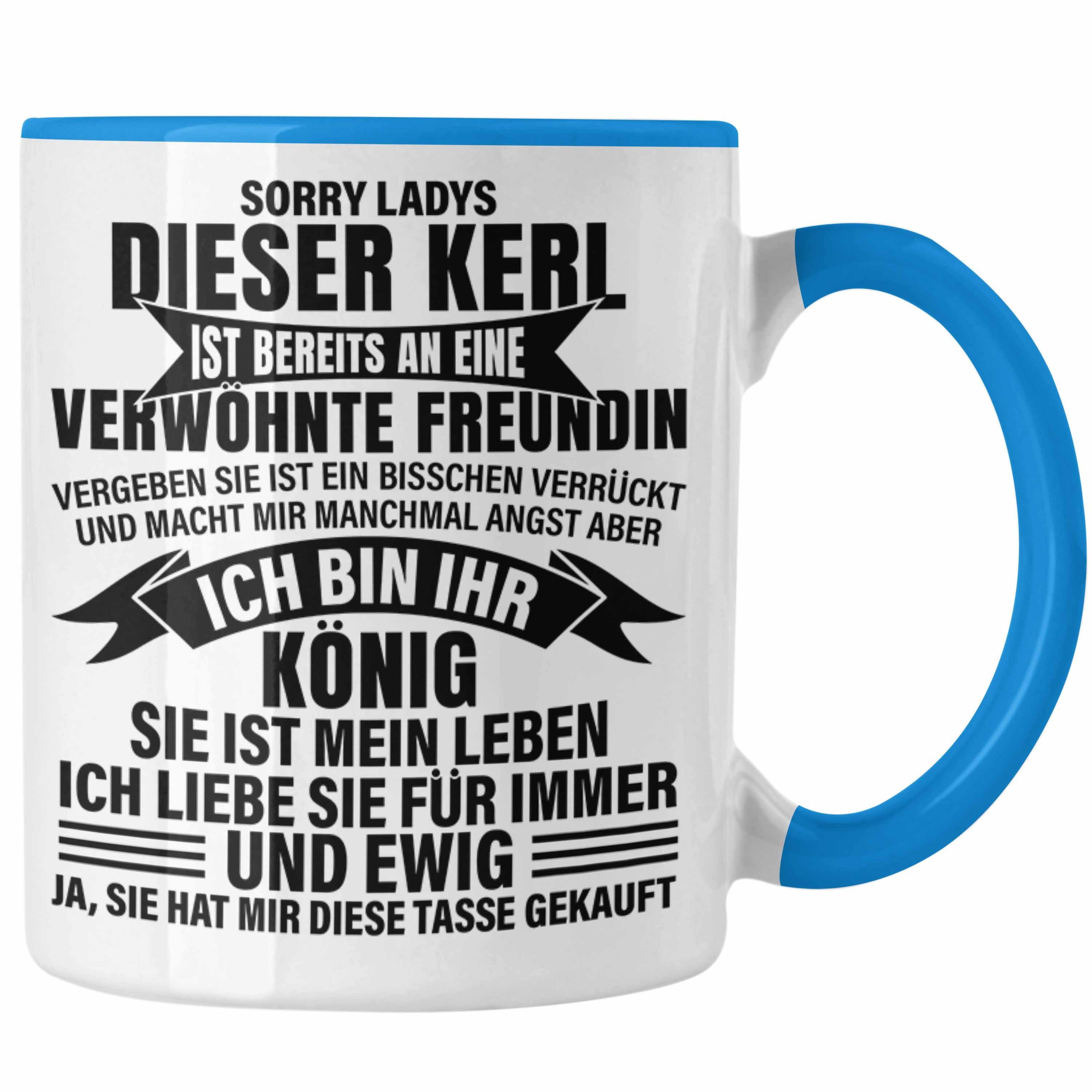 Tasse Trendation - Valentinstag Geschenk Tasse für Ihn von Freundin Geschenk