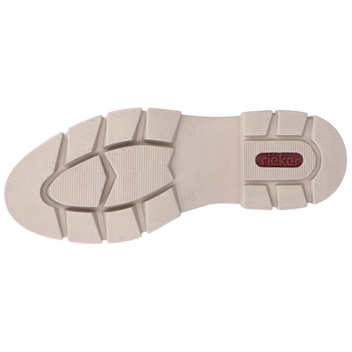 Rieker M3861 Damen Slipper creme