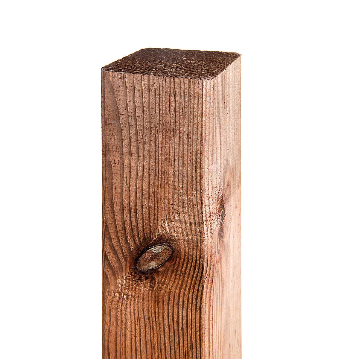 HaGa Zaunpfosten 10 Stk. HOLZPFOSTEN 7cm x 7cm x 100cm Pfosten