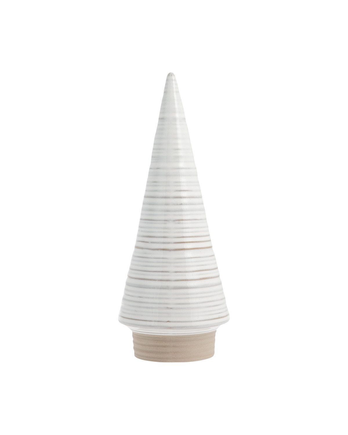 Storefactory Scandinavia Dekoobjekt Tannenbaum GRANAS L weiß, 9x9x24cm