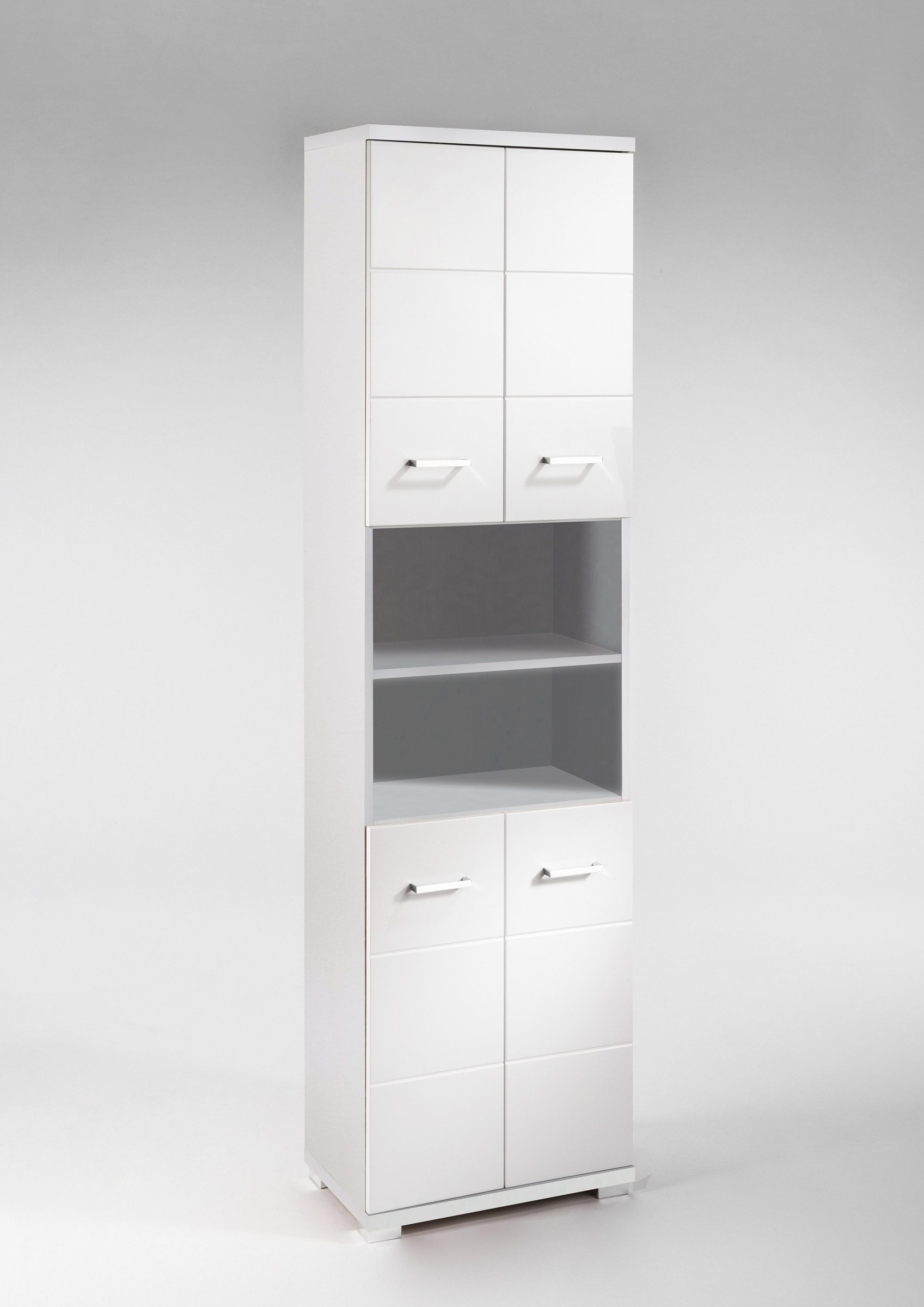 freiraum Hochschrank NEBRASKA in Weiß 50 x 192 x 31,5 cm (BxHxT)