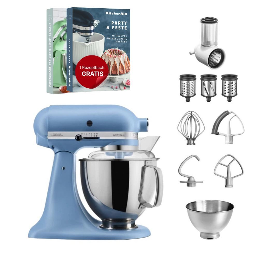 KitchenAid Küchenmaschine KitchenAid 4,8 L 5KSM175 Artisan Küchenmaschine Beginnerset
