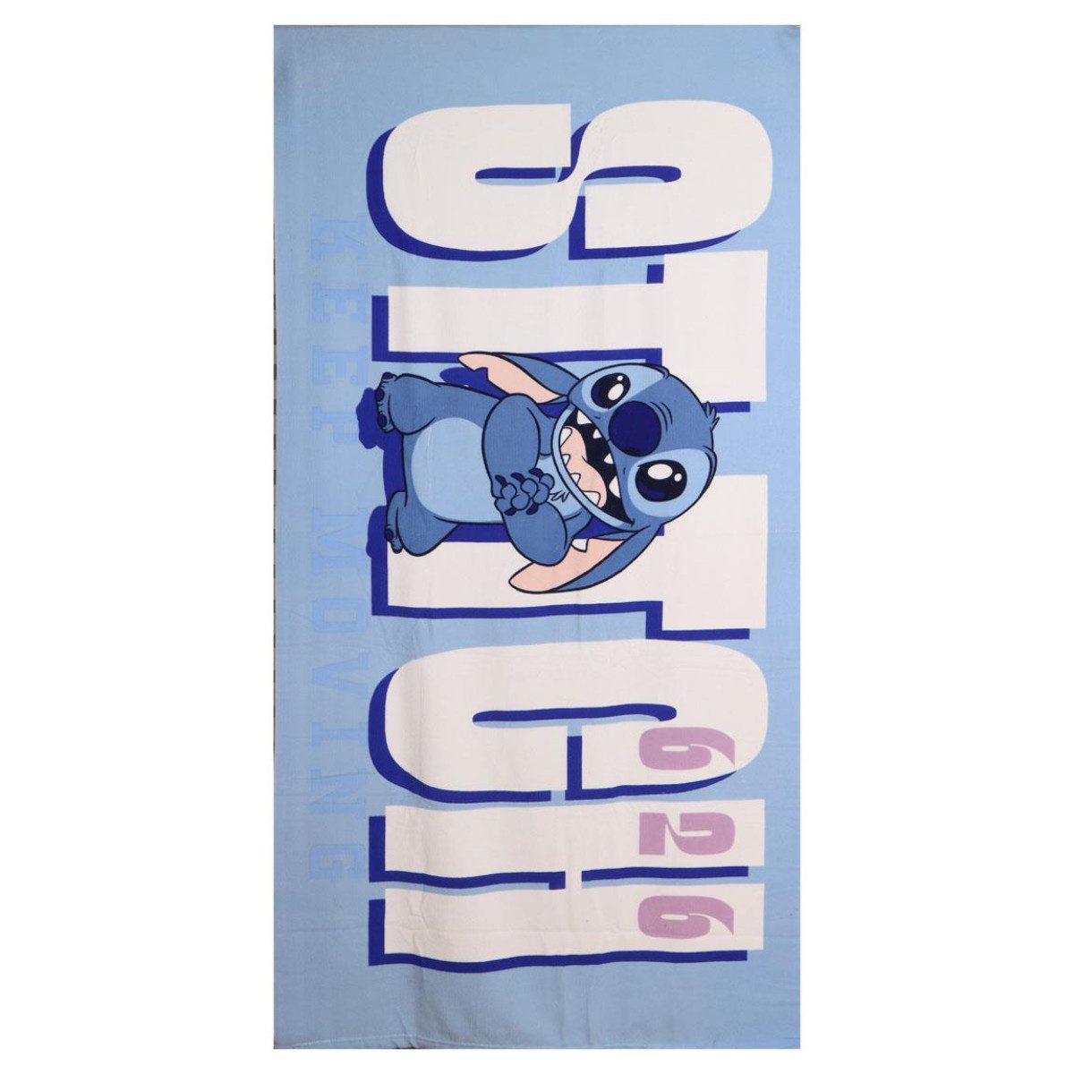 Lilo & Stitch Strandtuch Polyester Badetuch 90 × 180 cm 250 gsm