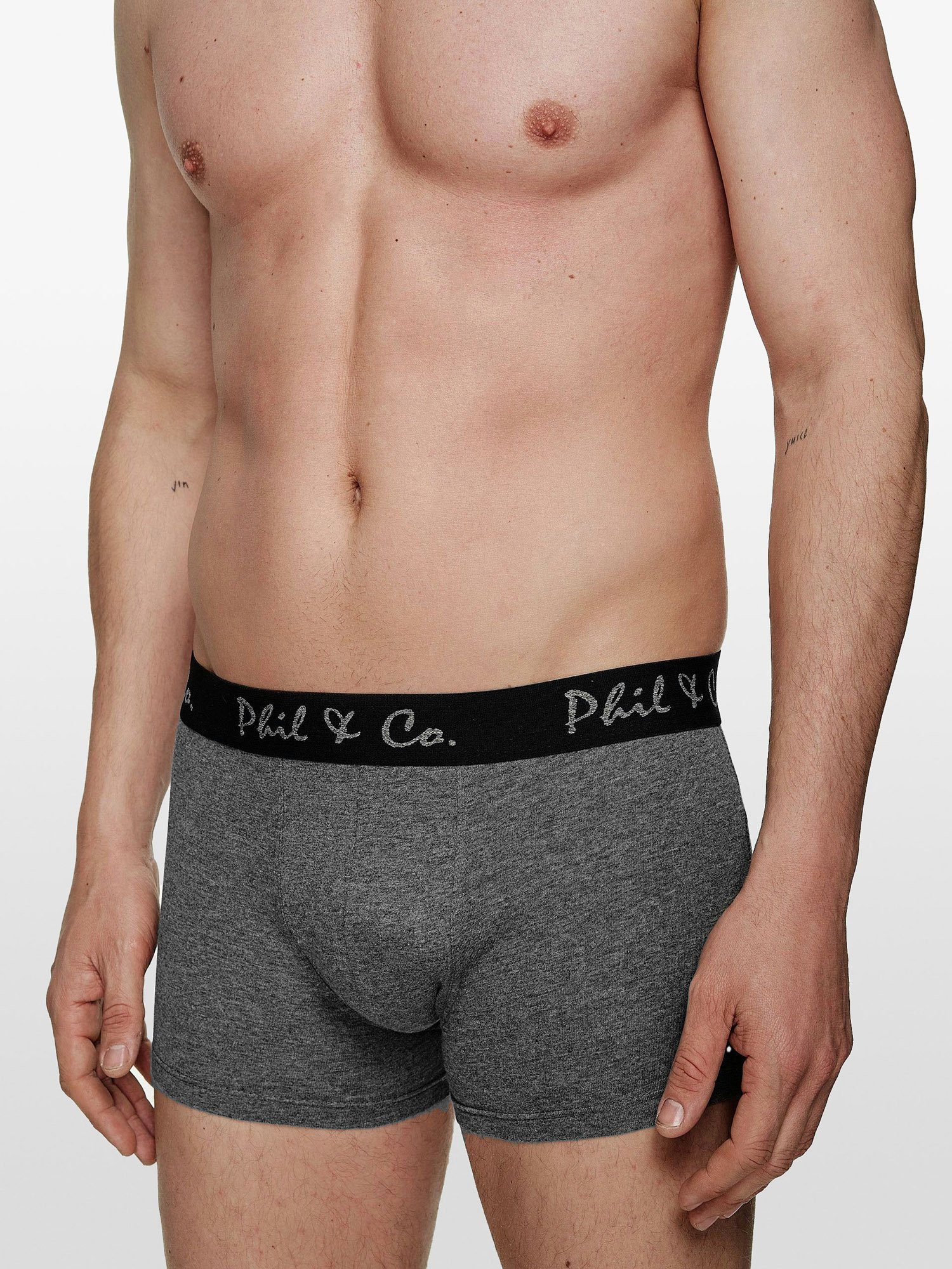 Phil & Co. Boxer Herren Männer Retroshorts Boxershorts Trunks (8-St)