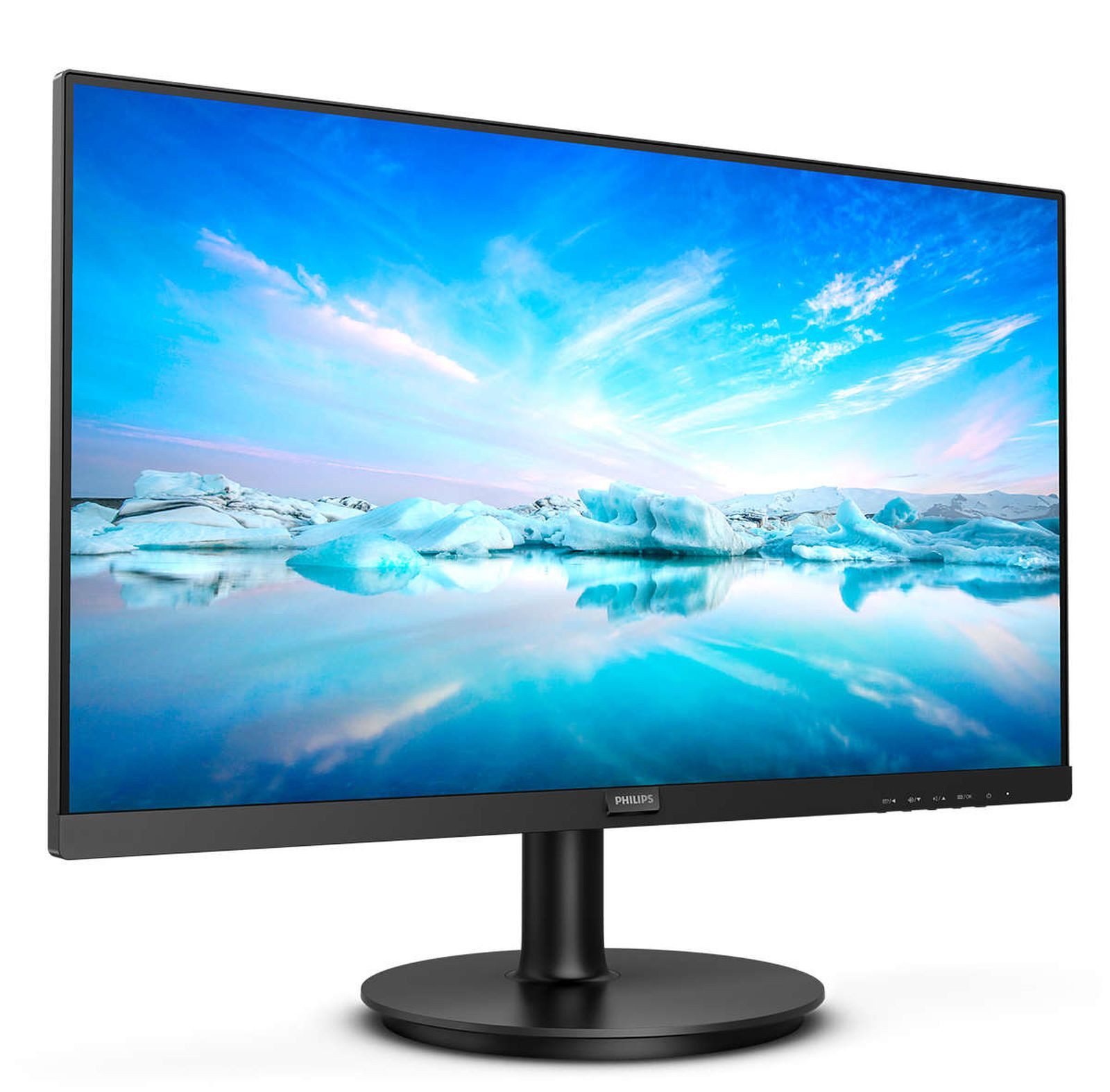 Philips V-line 222V8LA - LED - 55.9 cm (22) TFT-Monitor (1920 x 1080 px, Full HD, 4 ms Reaktionszeit, 75 Hz, VA, Lautsprecher)