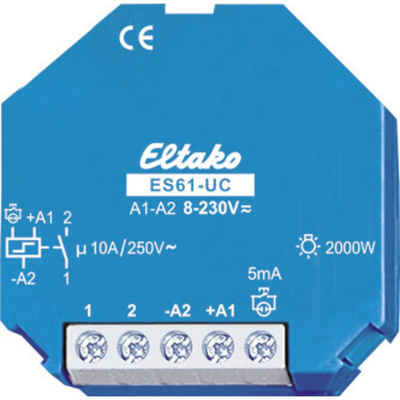 Eltako Stromstoßschalter Stromstoß-Schalter Unterputz Eltako ES61-UC 1 Schließer 230 V 4 A 2000, (ES61-UC)
