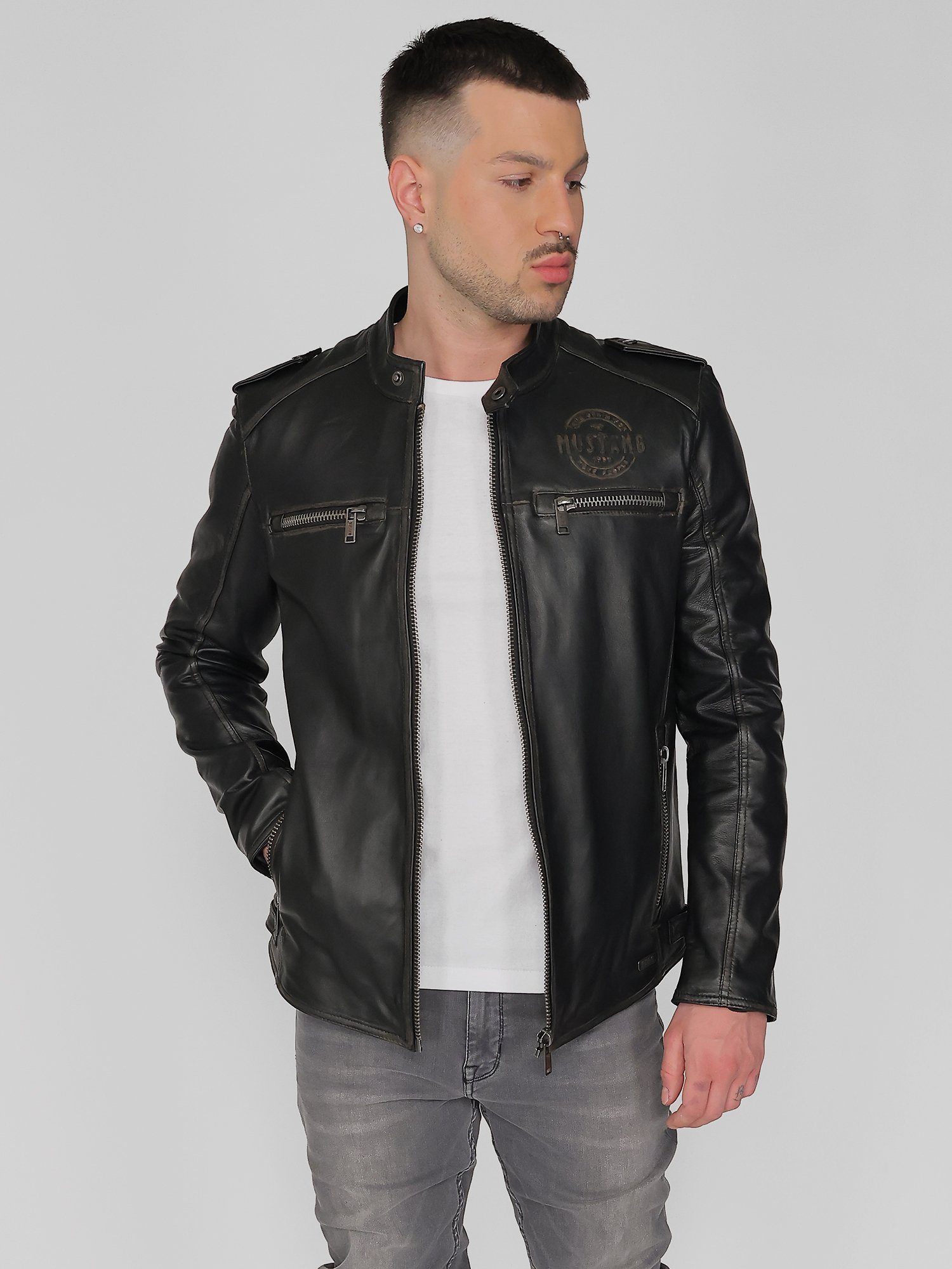 MUSTANG Lederjacke 31021505