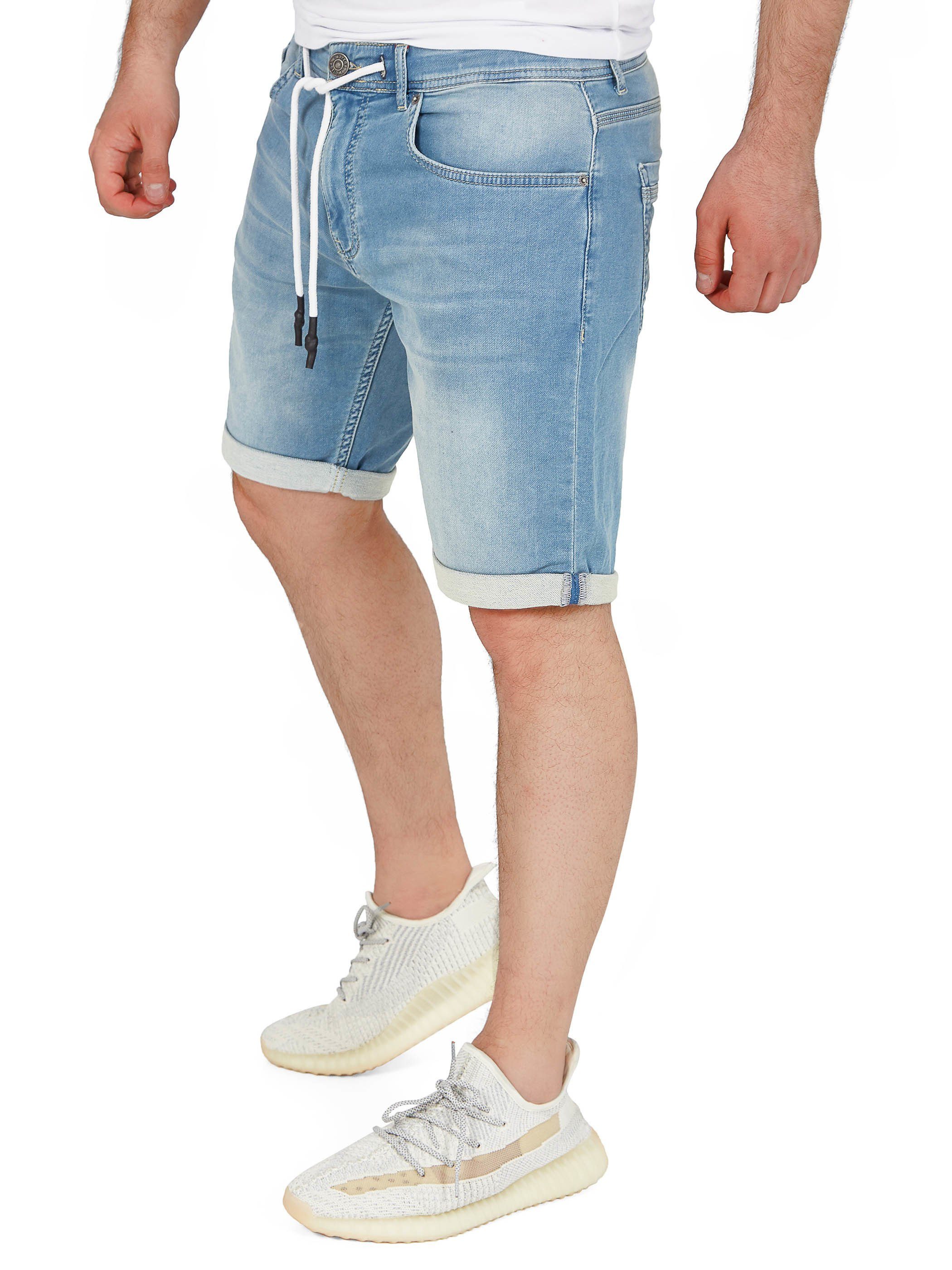 WOTEGA Jeansshorts Diego modische Jeansshorts mit Stretchanteil