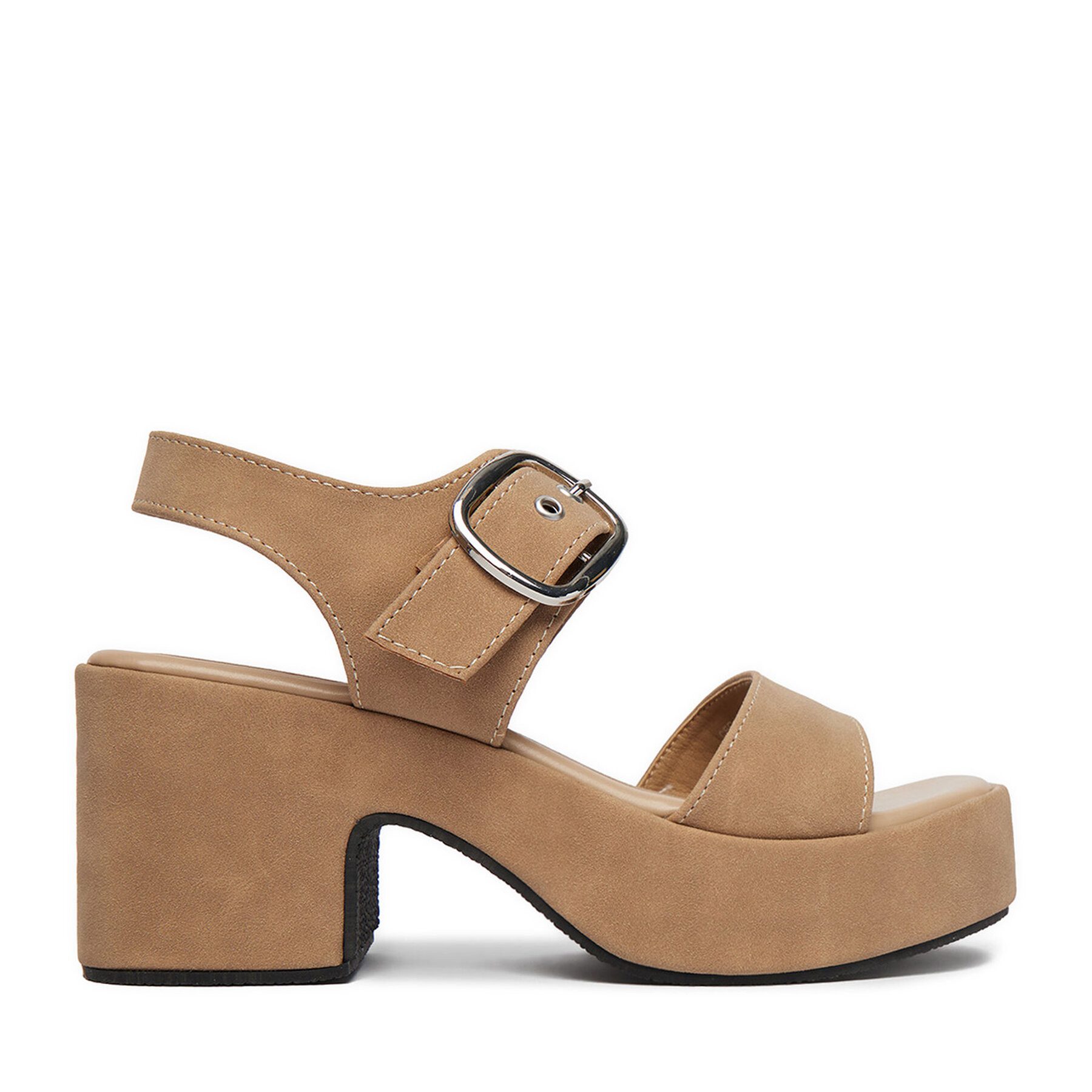 DeeZee Deezee Damen-Sandalen Beige Sandale