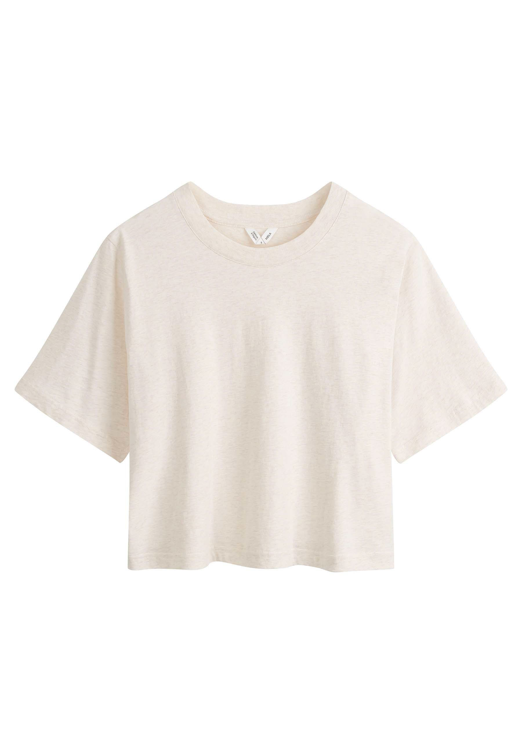Kurzarmshirt Cropped T-Shirt Style DESNA