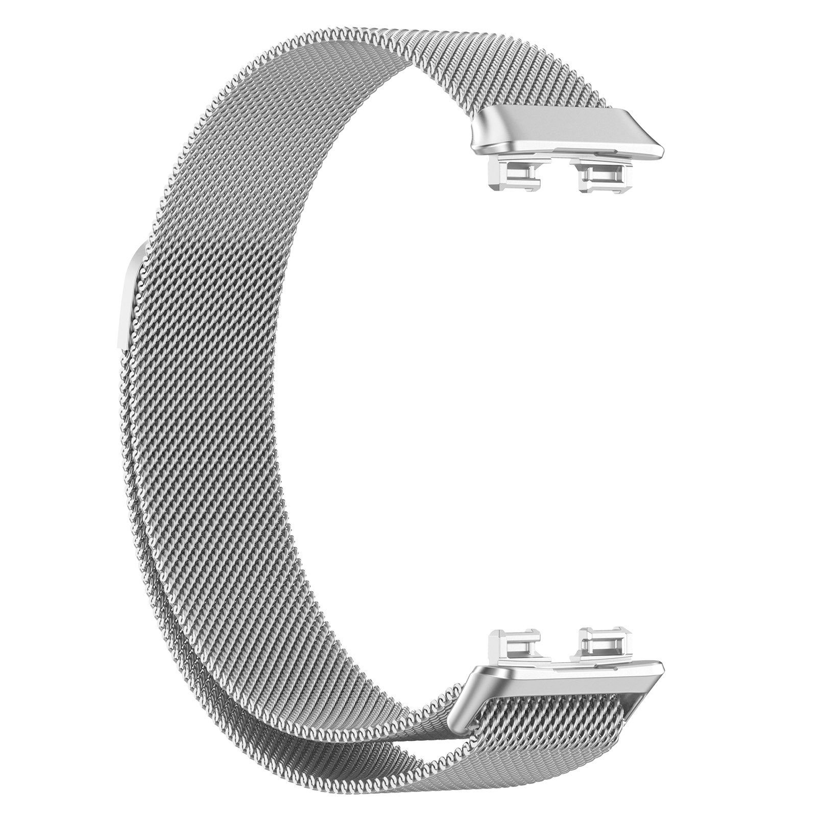Uhrenarmband Armband Magnetisches für Huawei Band8 silbrig MOUTEN
