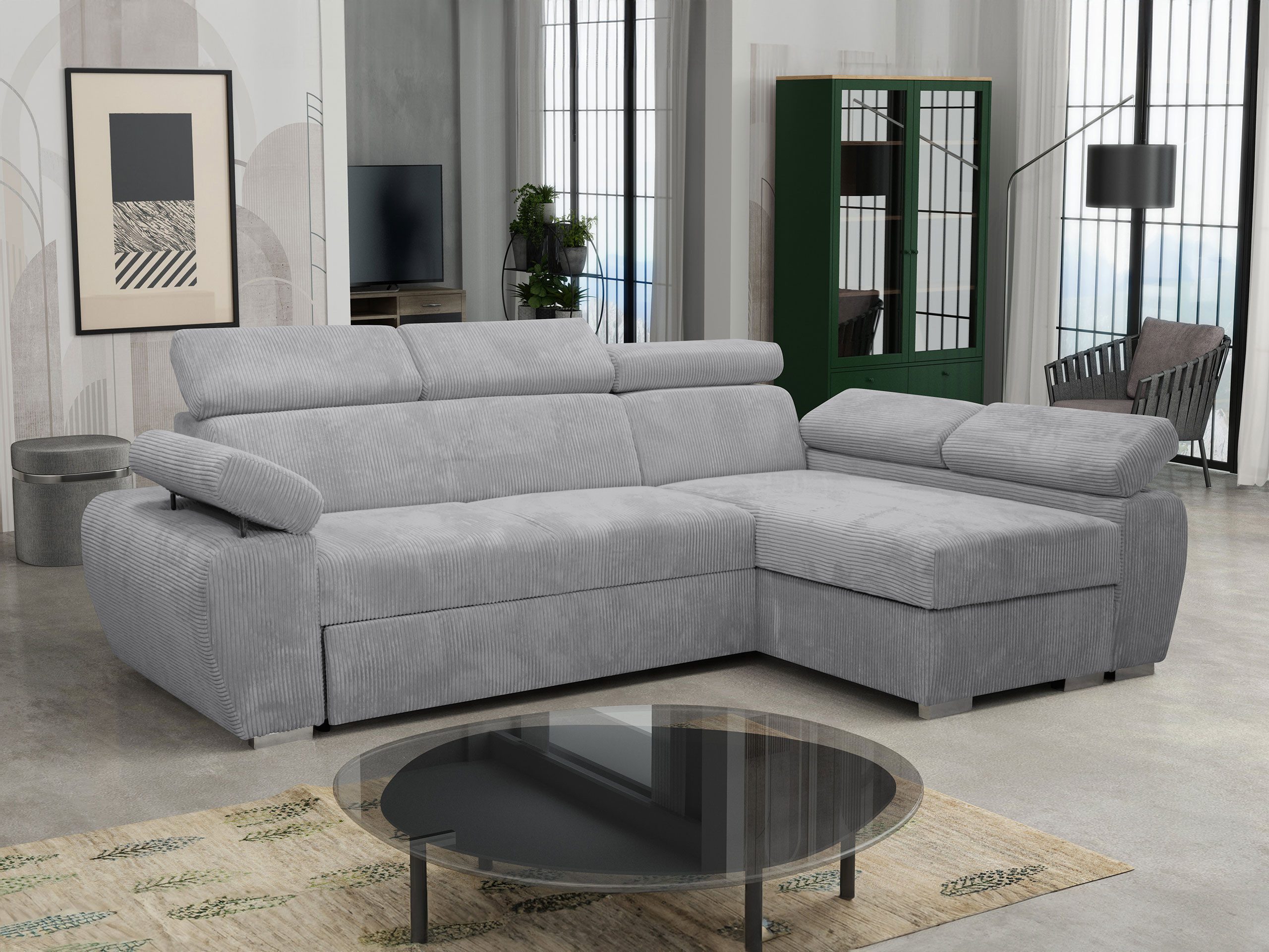 MIRJAN24 Ecksofa Boston Mini Premium Cord günstig online kaufen
