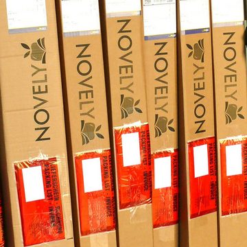 novely® Stoff ALPEN Velours gesteppt, 3-lagig kaschiert, Volumen Möbel-Polsterstoff