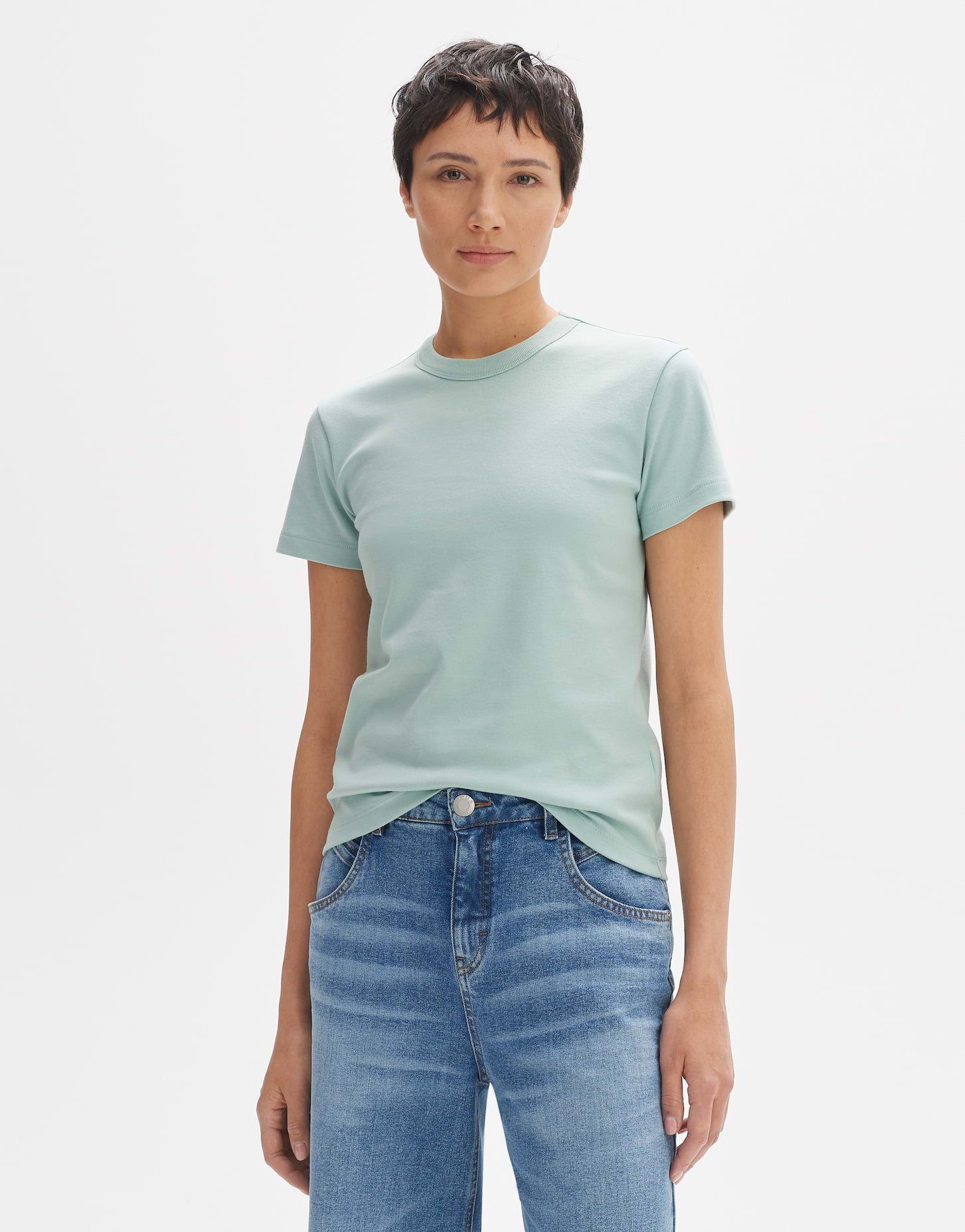 OPUS T-Shirt T-Shirt SAMUN Slim aus günstig online kaufen