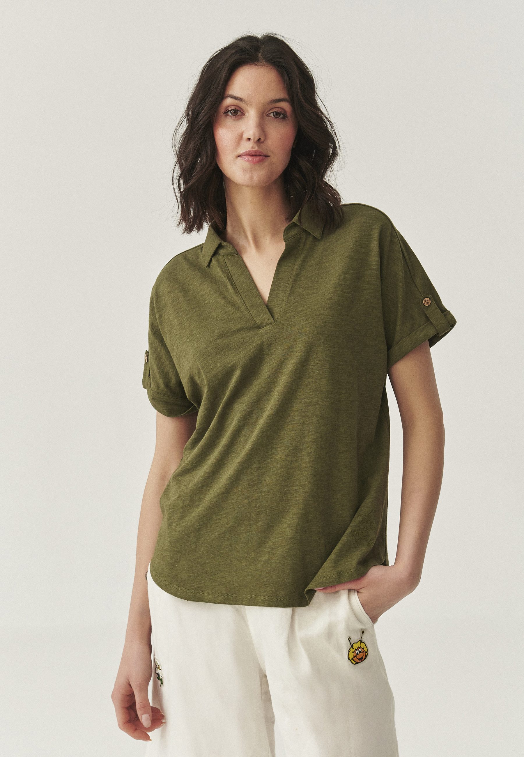 TATUUM Klassische Bluse Bluse Aus Baumwolle Und Viskose - Ambrila