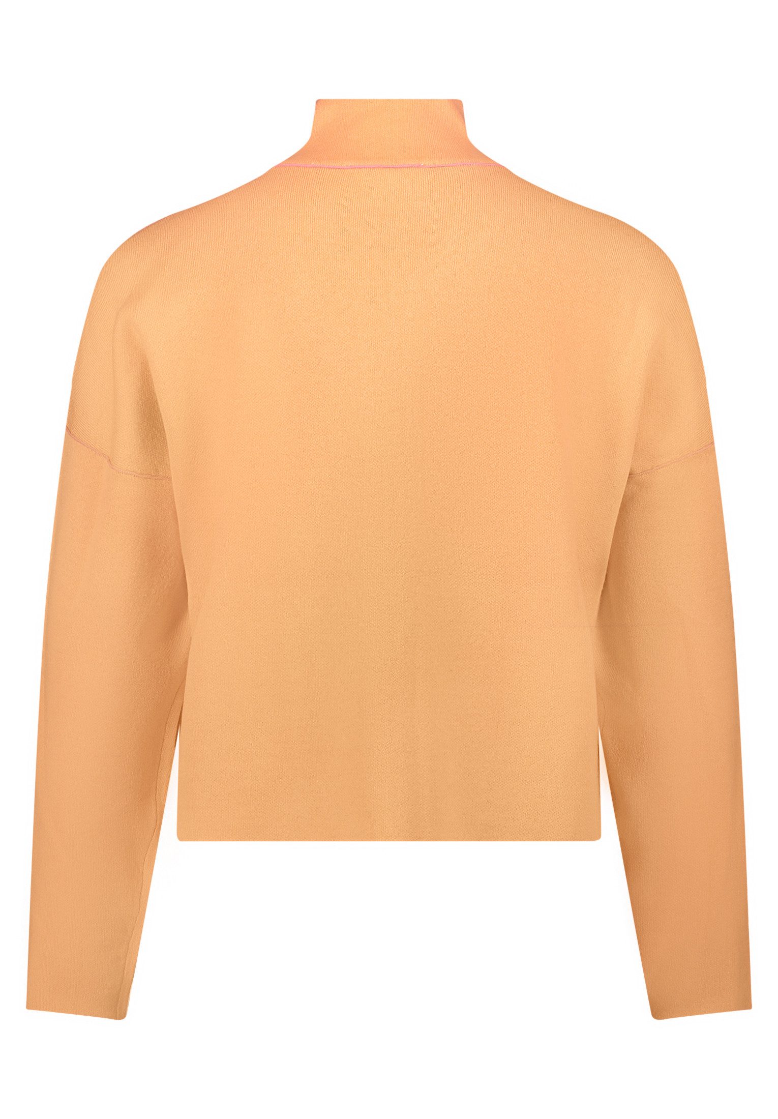Cartoon Strickjacke Damen mit Stehkragen (1-tlg)