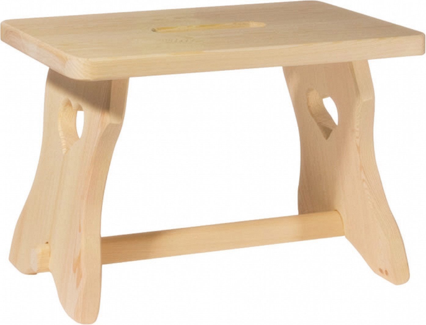 Holzwaren Wasmer Fußhocker Fußschemel "Groß" günstig online kaufen