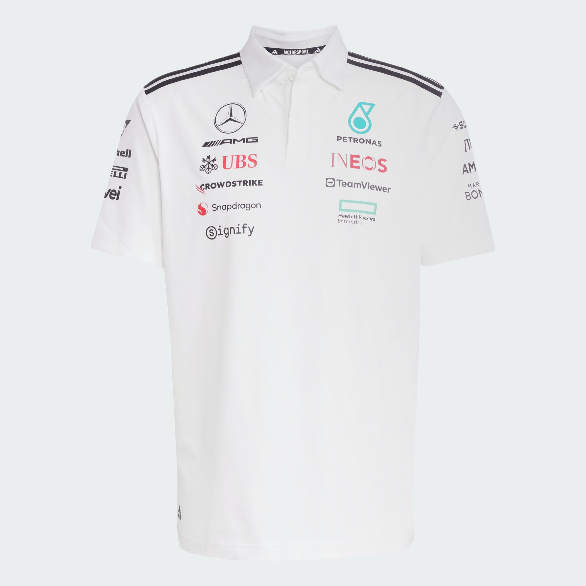 adidas Performance Funktionsshirt MERCEDES - AMG PETRONAS FORMULA ONE TEAM POLOSHIRT (1-tlg)