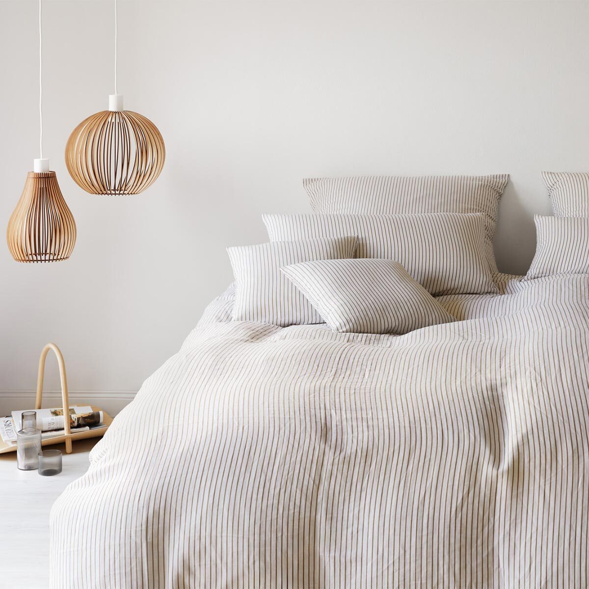 Elegante Bettwäsche Cozy, Leinen, 2 teilig