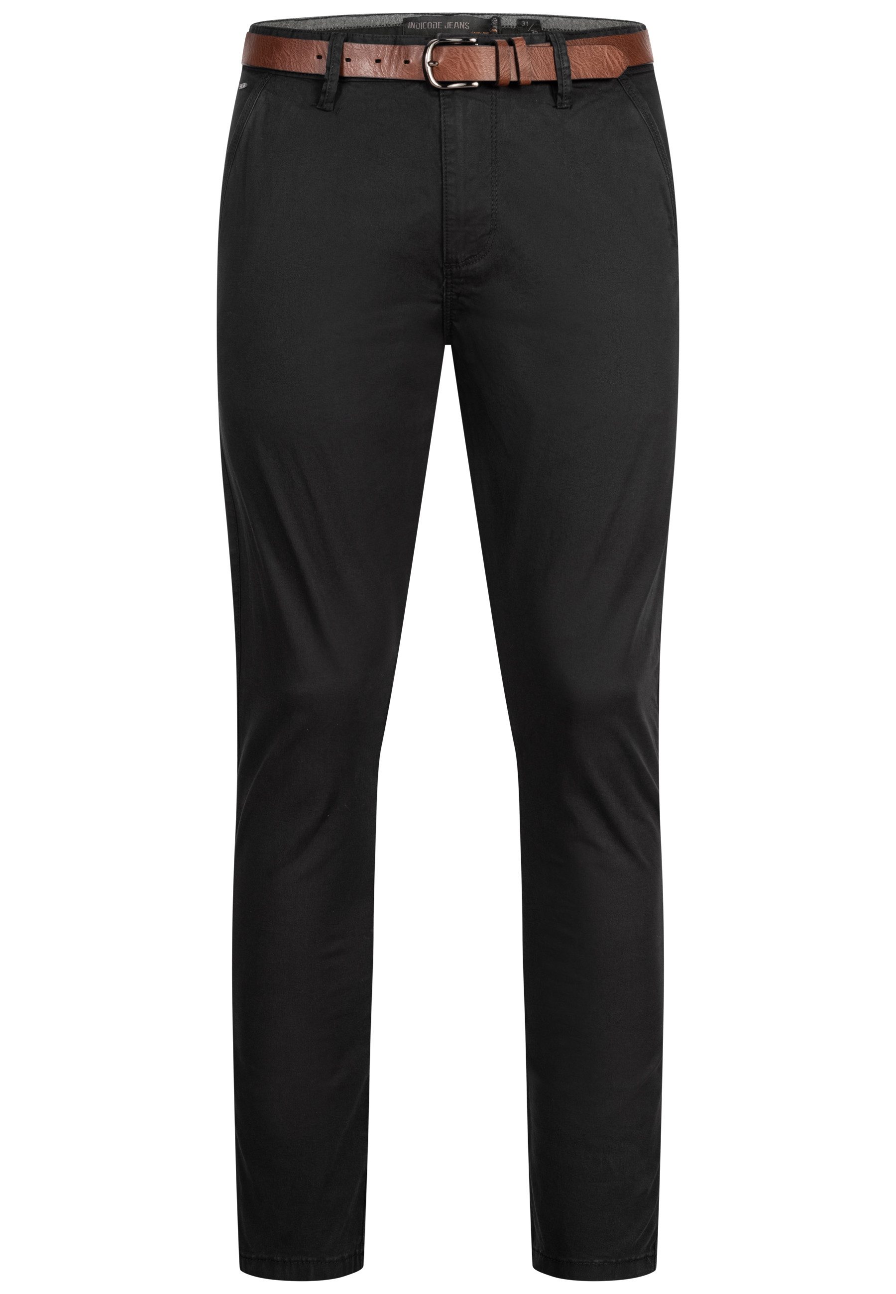 Chinohose Herren INPilli Regular-Fit Baumwollhose