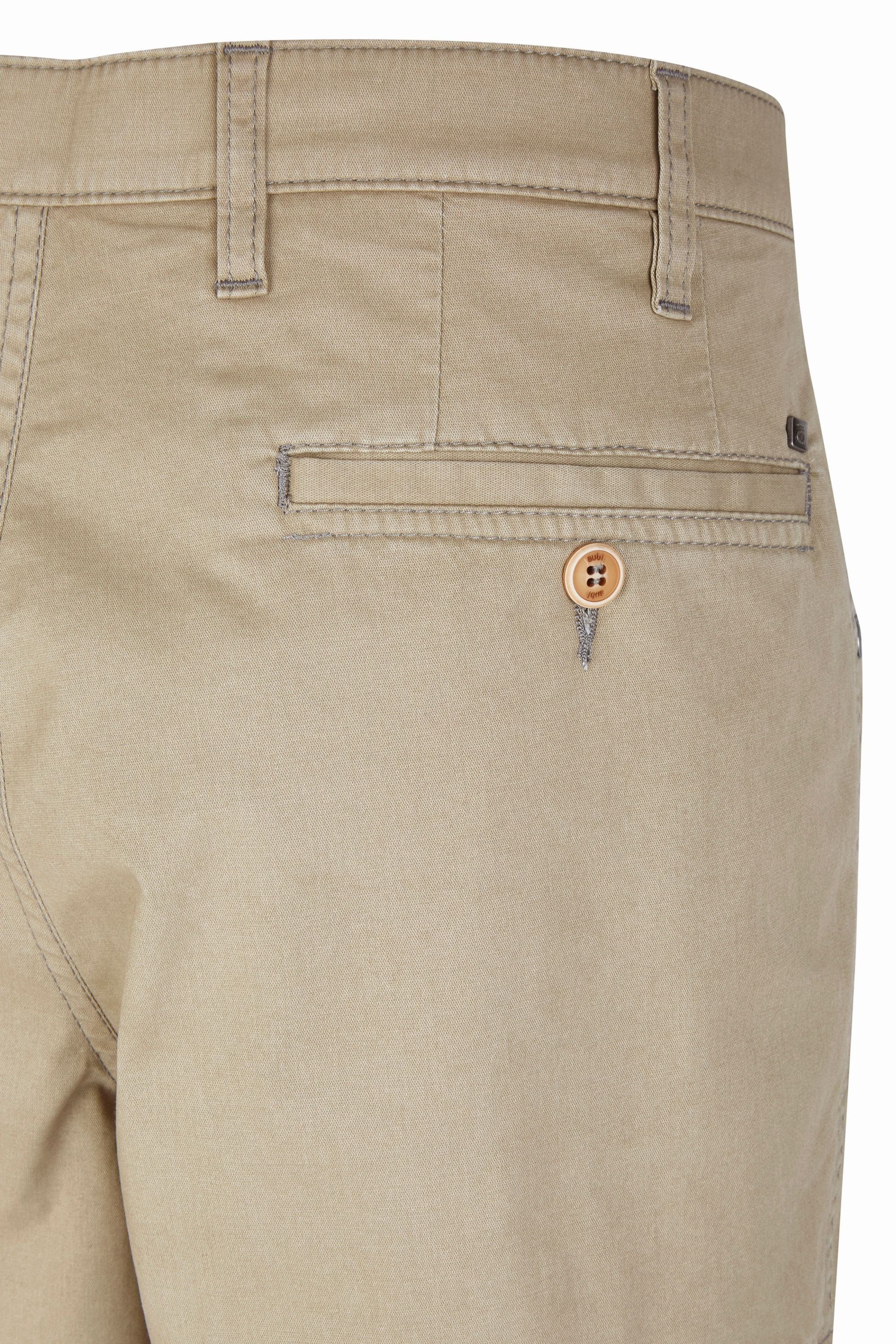 616 Shorts (21) aubi Modell Fit Stoffhose Flex beige Herren High Perfect Paisley aubi: