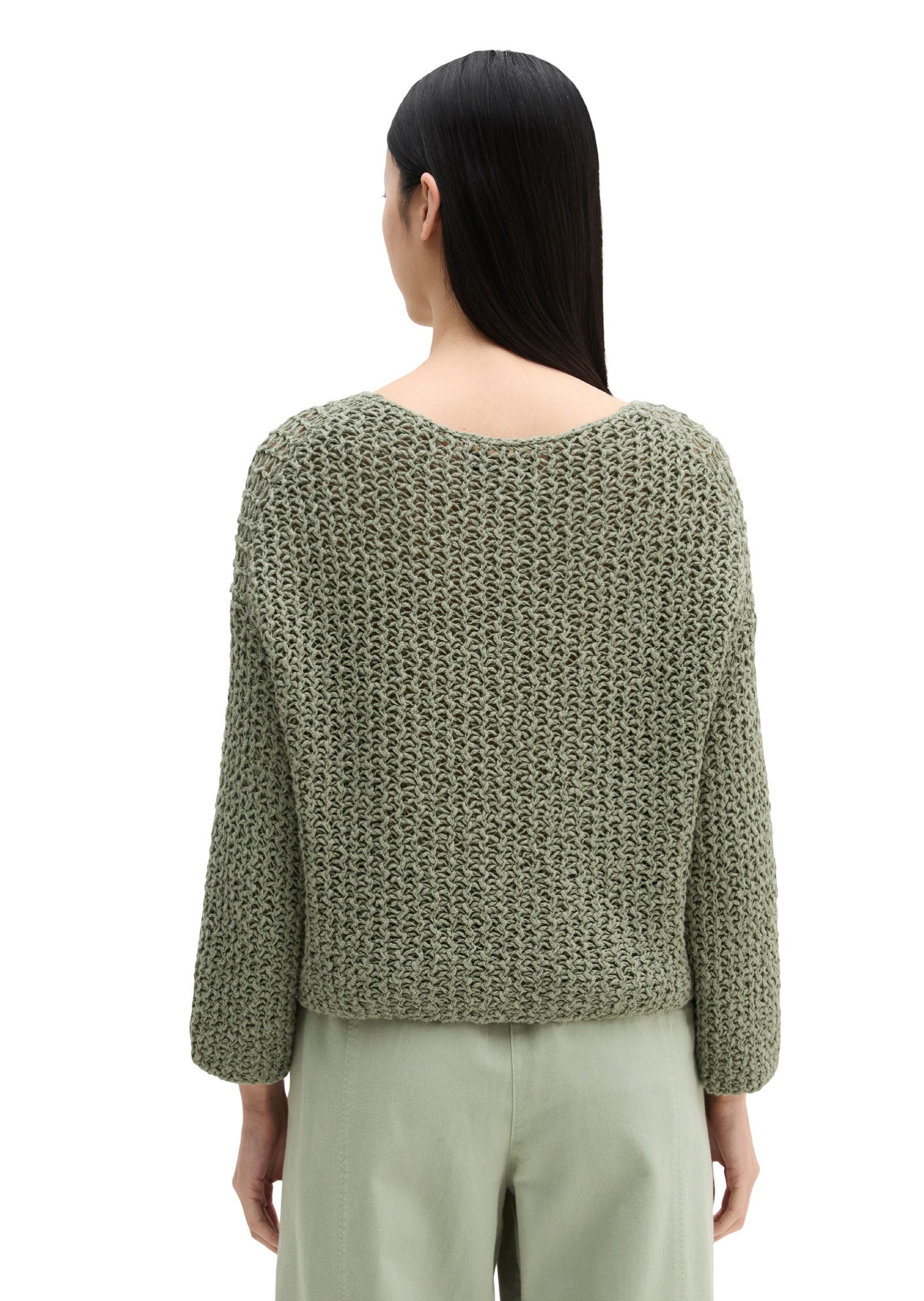 Marc O'Polo Strickpullover aus Organic-Cotton-Mix-Slub
