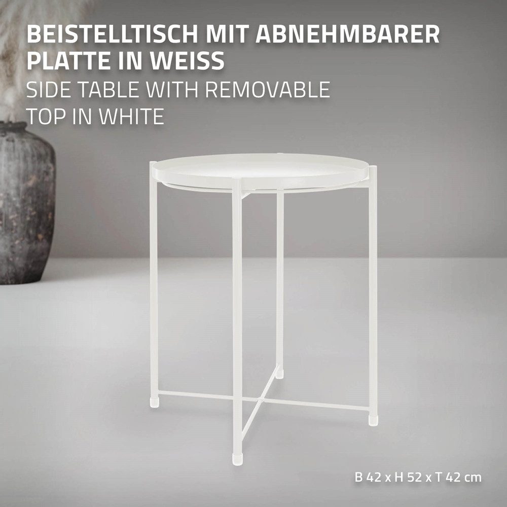 ML-DESIGN Beistelltisch Wohnzimmertisch klappbar stabil & günstig online kaufen