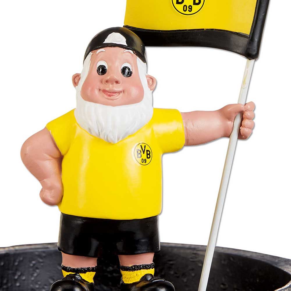 BVB MERCHANDISING Gartenzwerg BVB Gartenzwerg Blumentopf