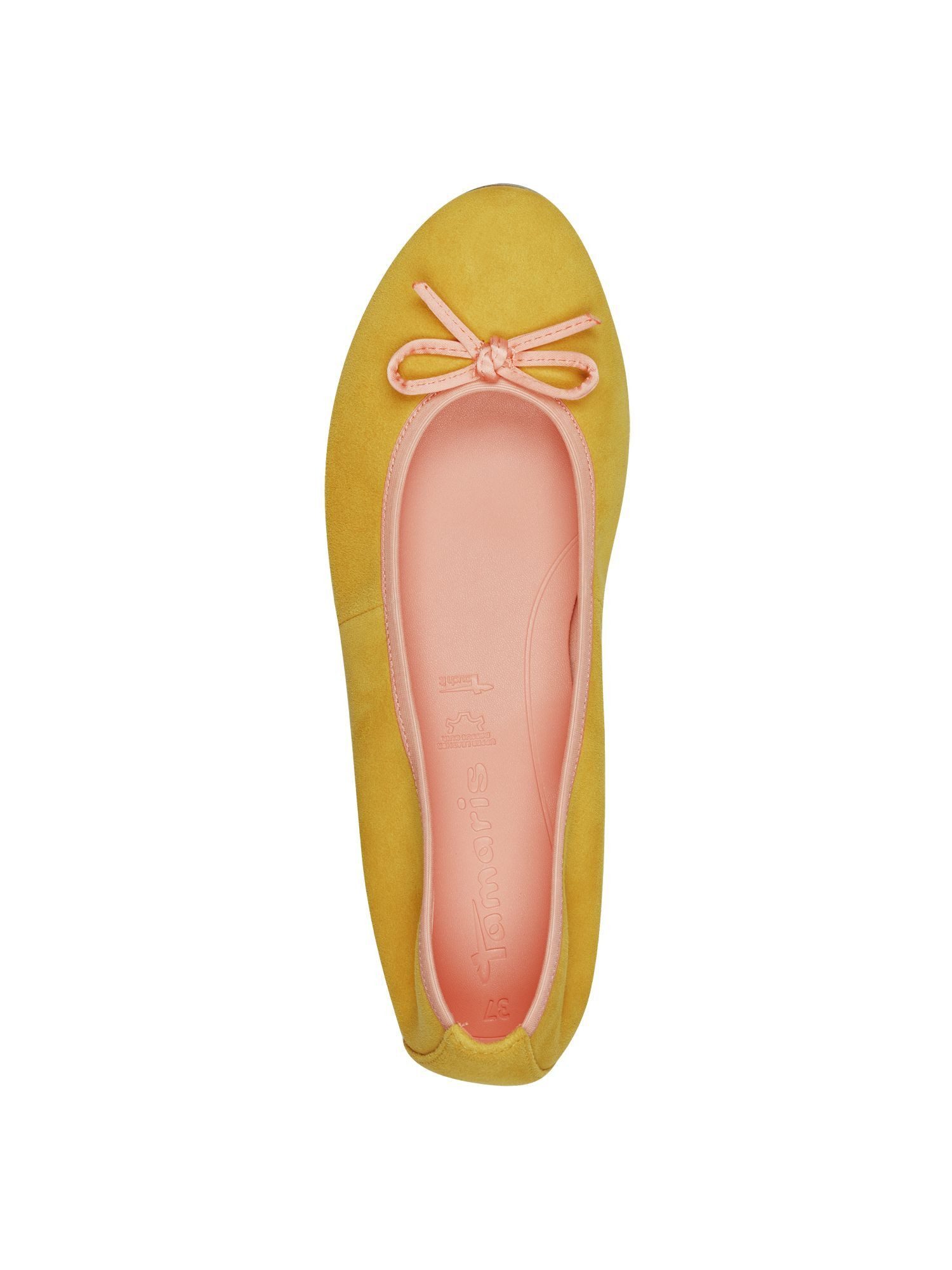 Tamaris TOUCH-IT aus Leder kein Absatz 1-22166-44 Ballerina TOUCH-IT