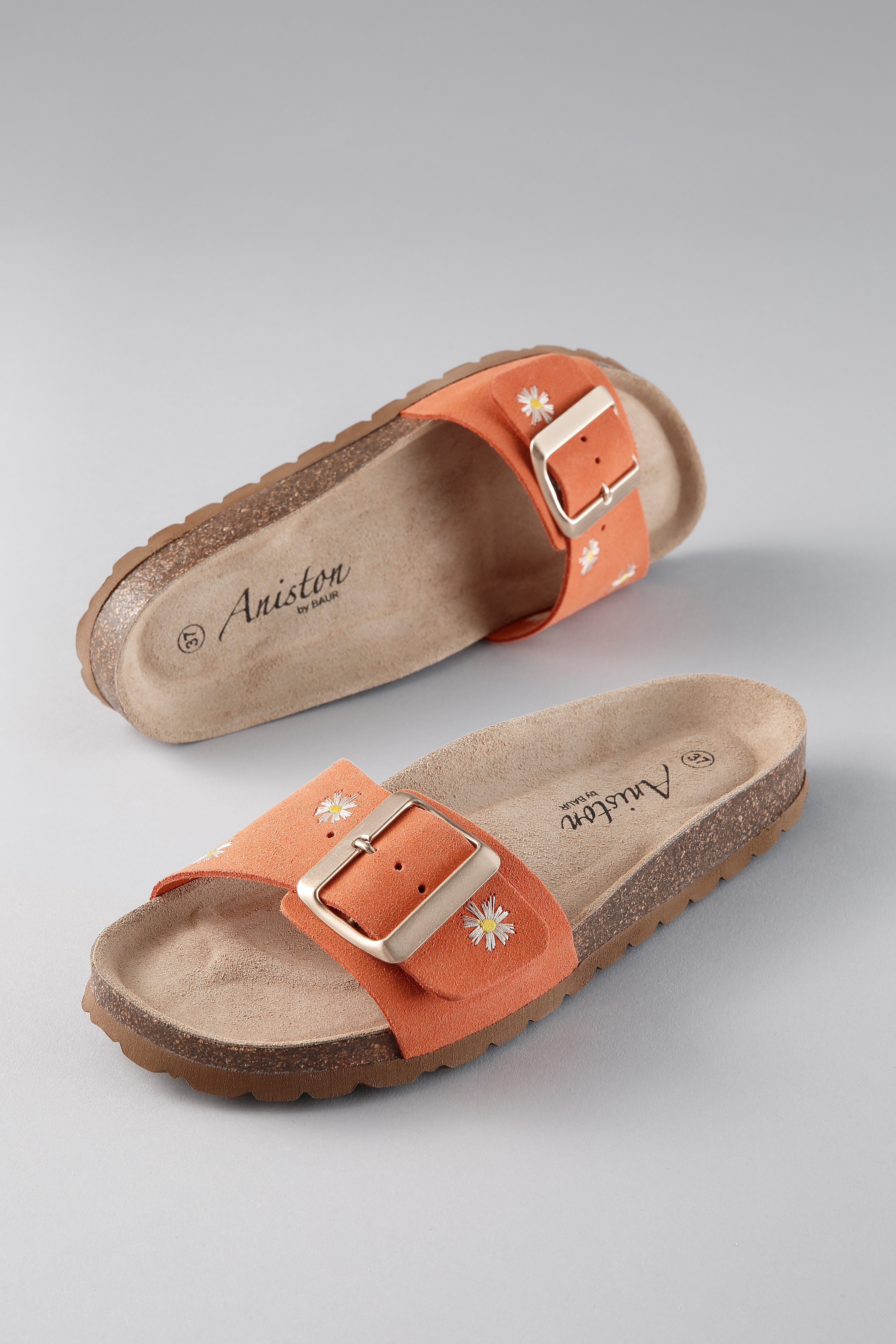 Aniston SHOES Pantolette Sommerschuh, Hausschuh, Urlaubsschuh - NEUE KOLLEK günstig online kaufen