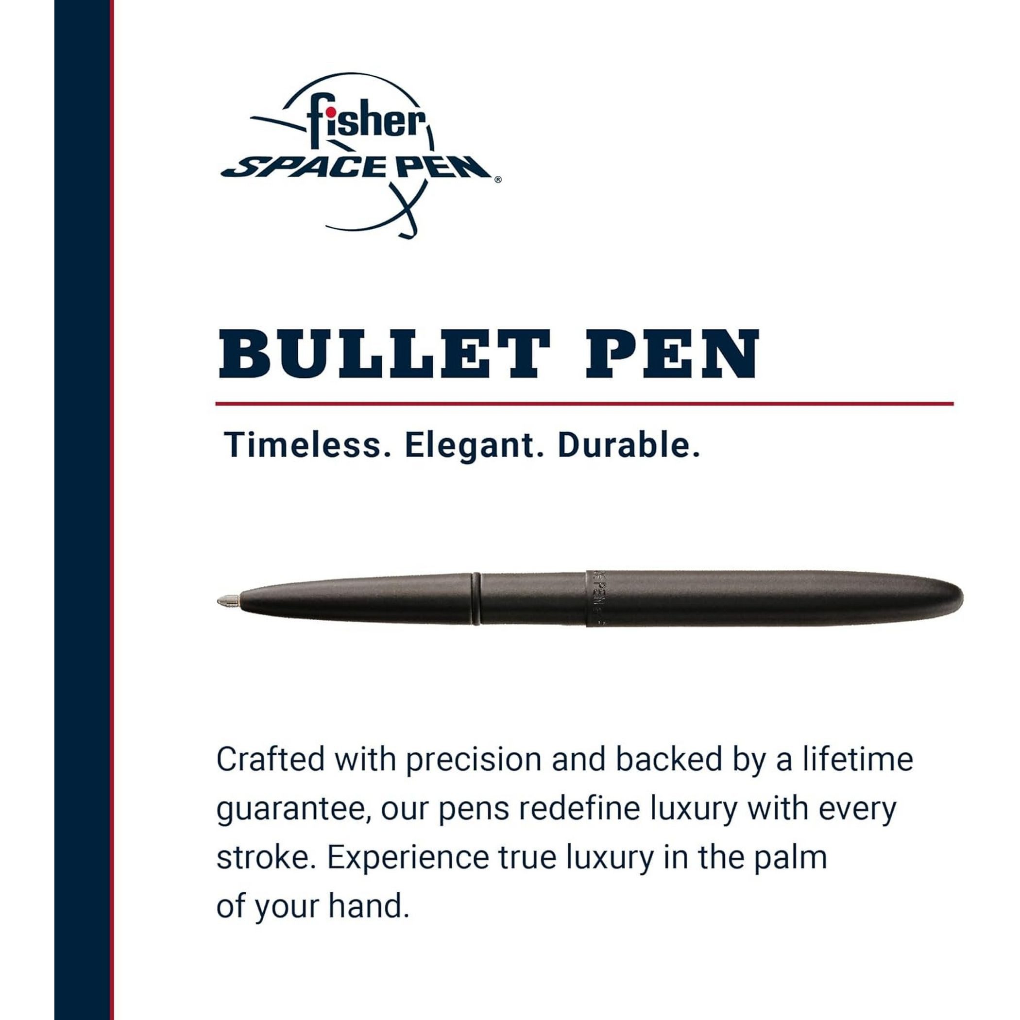 Fisher Space Pen Kugelschreiber Fisher Space Pen Kugelschreiber Bullet Schwarz Matt Stärke M Schreibfa