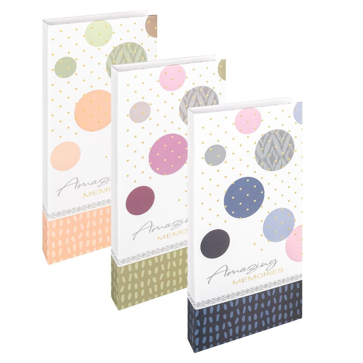 Walther Fotoalbum Flip FL-485 Amazing Memories 9x13cm f. 100 Fotos