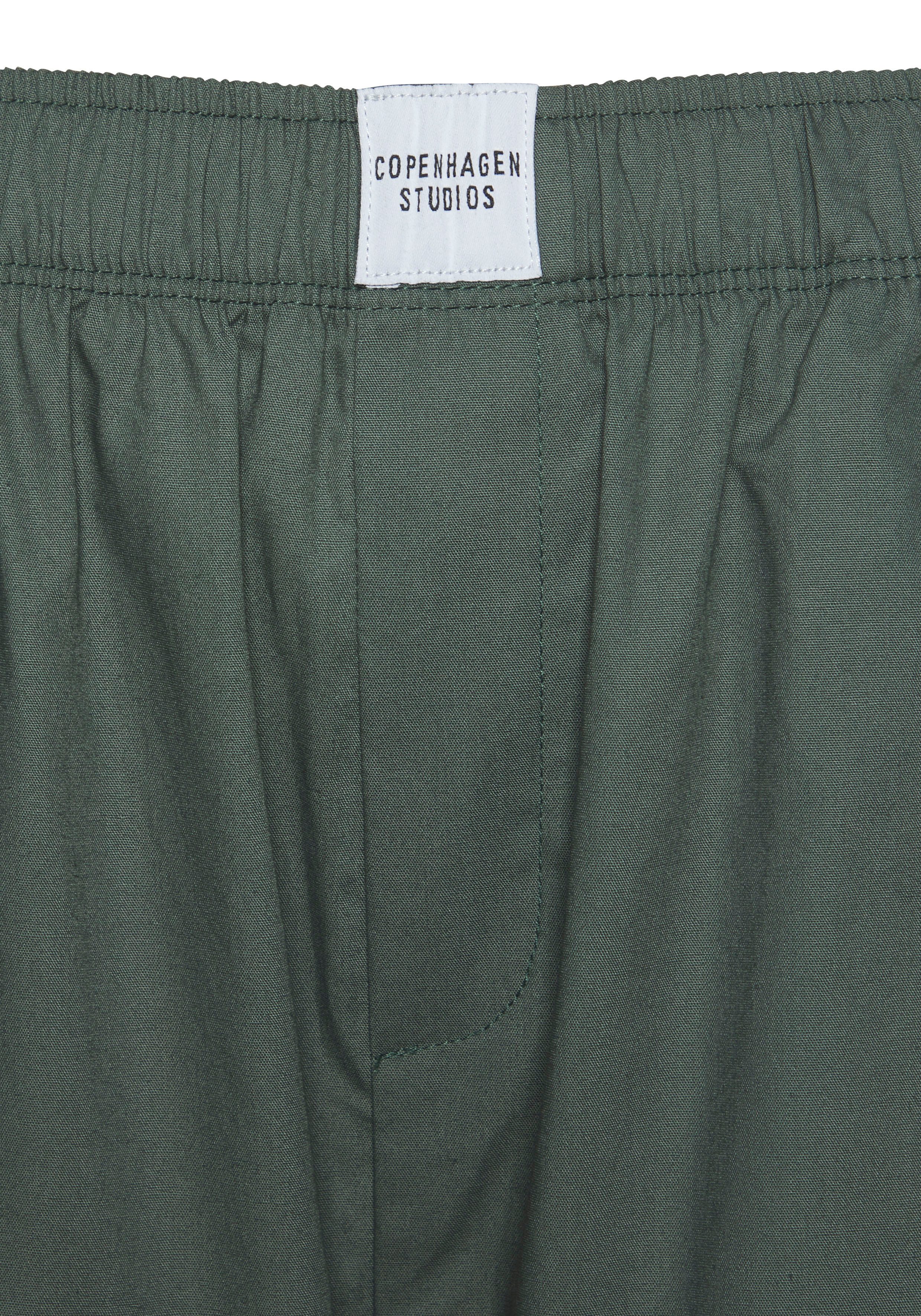 Copenhagen Studios Pyjamashorts (1-teilig) aus fein gewebter Baumwoll-Qualität