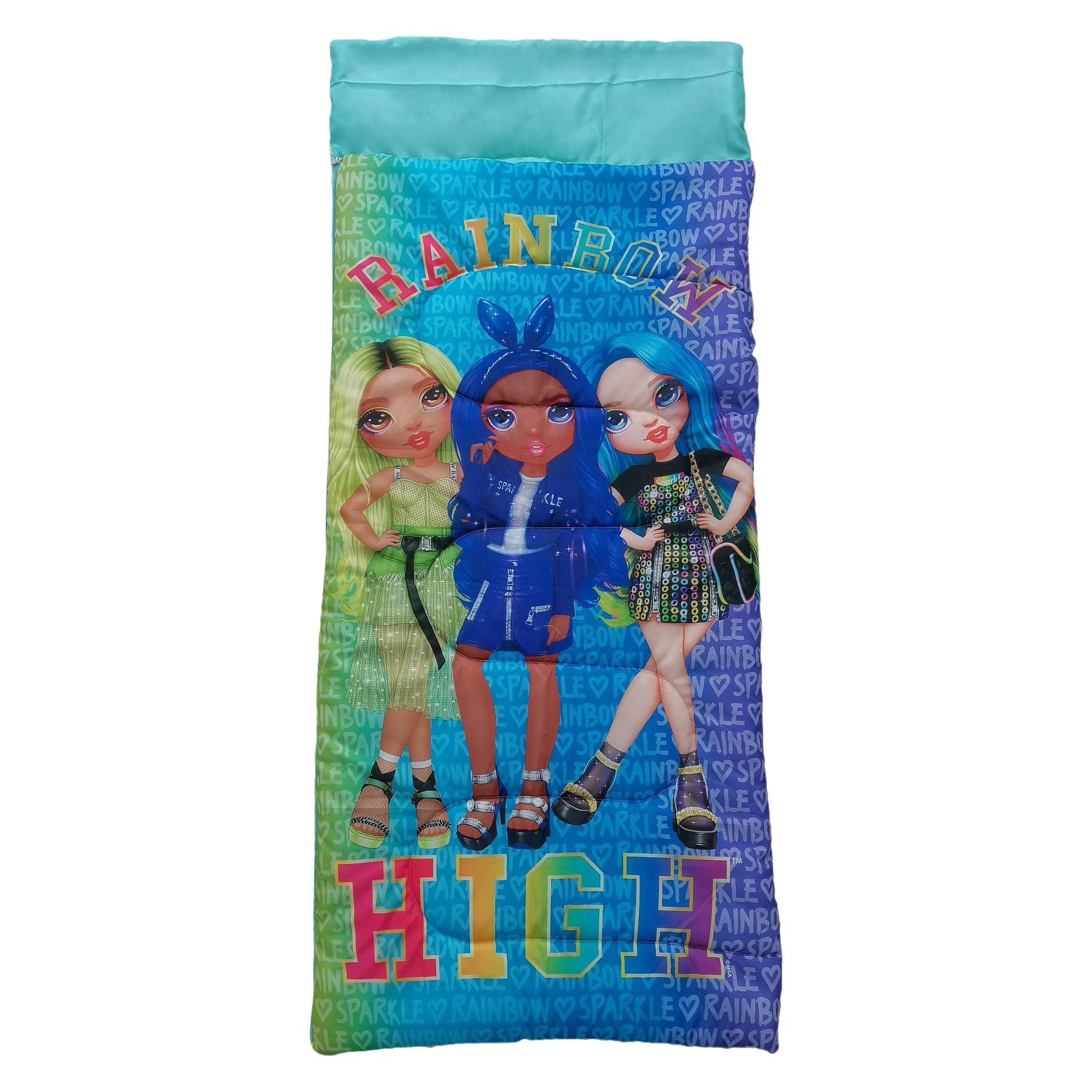 Rainbow High Kinderschlafsack Bequeme Schlafrolle Bettrolle günstig online kaufen