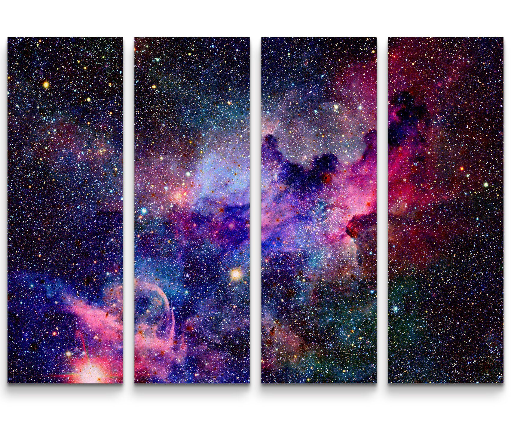Sinus Art Leinwandbild Nebel und Galaxien günstig online kaufen