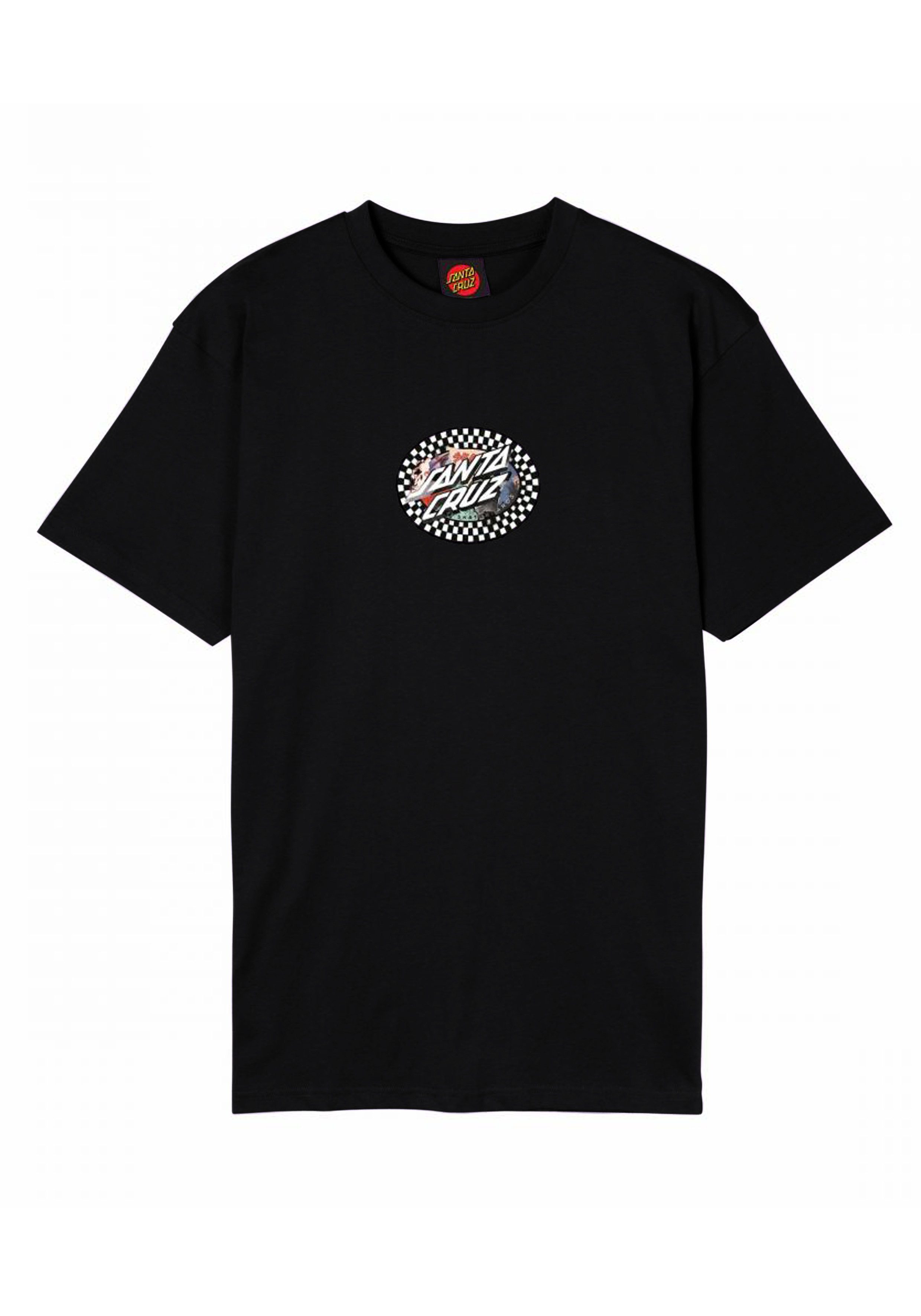 Santa Cruz T-Shirt COLLAGE OVAL DOT T-SHIRT sportlicher Stil, für sportliche Aktivitäten und Freizeit