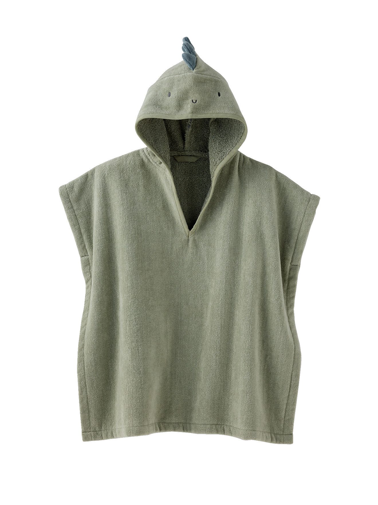 vertbaudet Badeponcho Baby Badeponcho TIERLIEBE, Recycelte Baumwolle