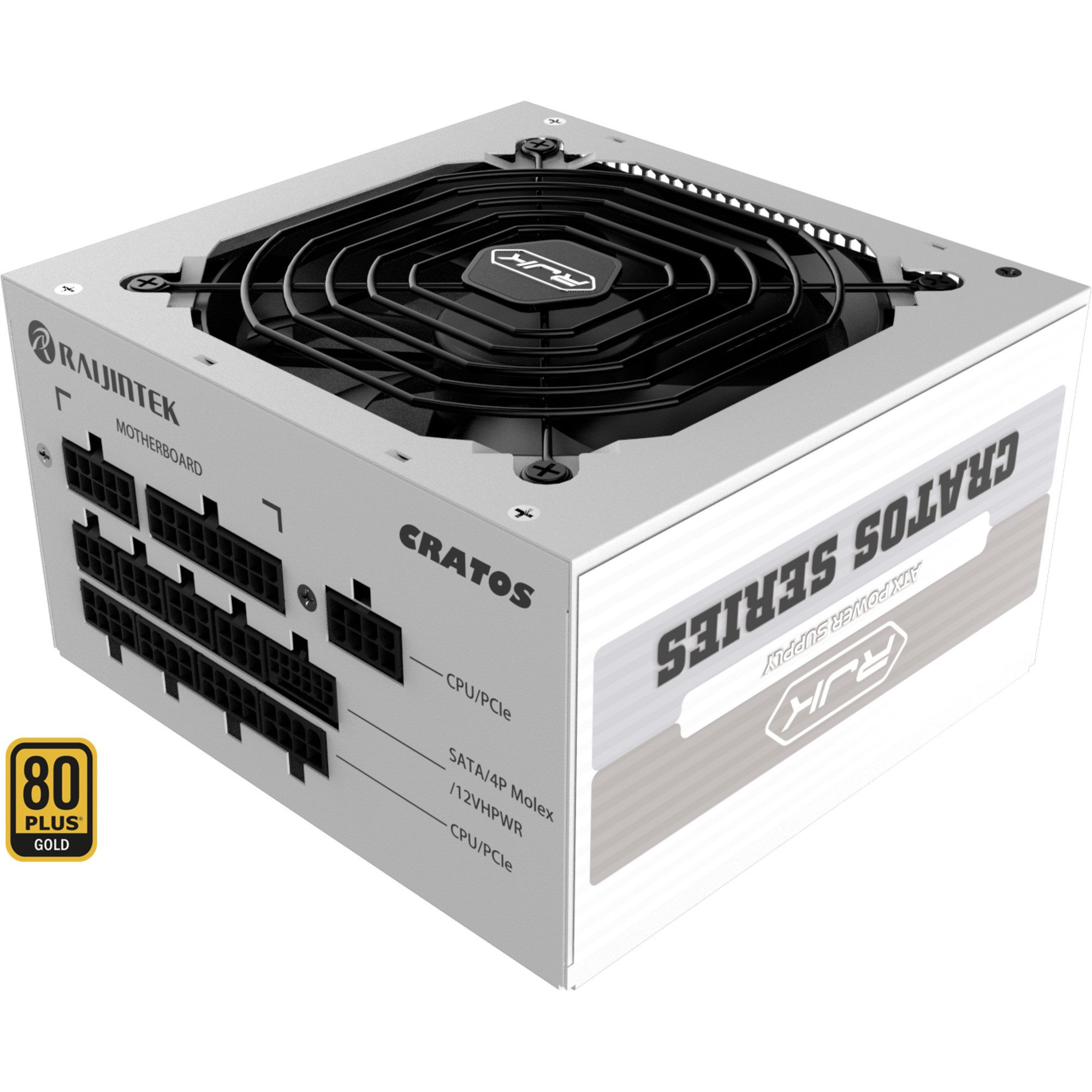 RAIJINTEK CRATOS 850 WHITE, PC-Netzteil PC-Netzteil