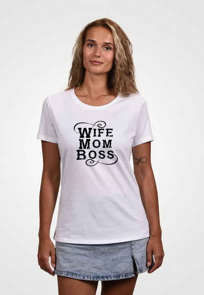 mamino Fashion T-Shirt Wife Mom Boss