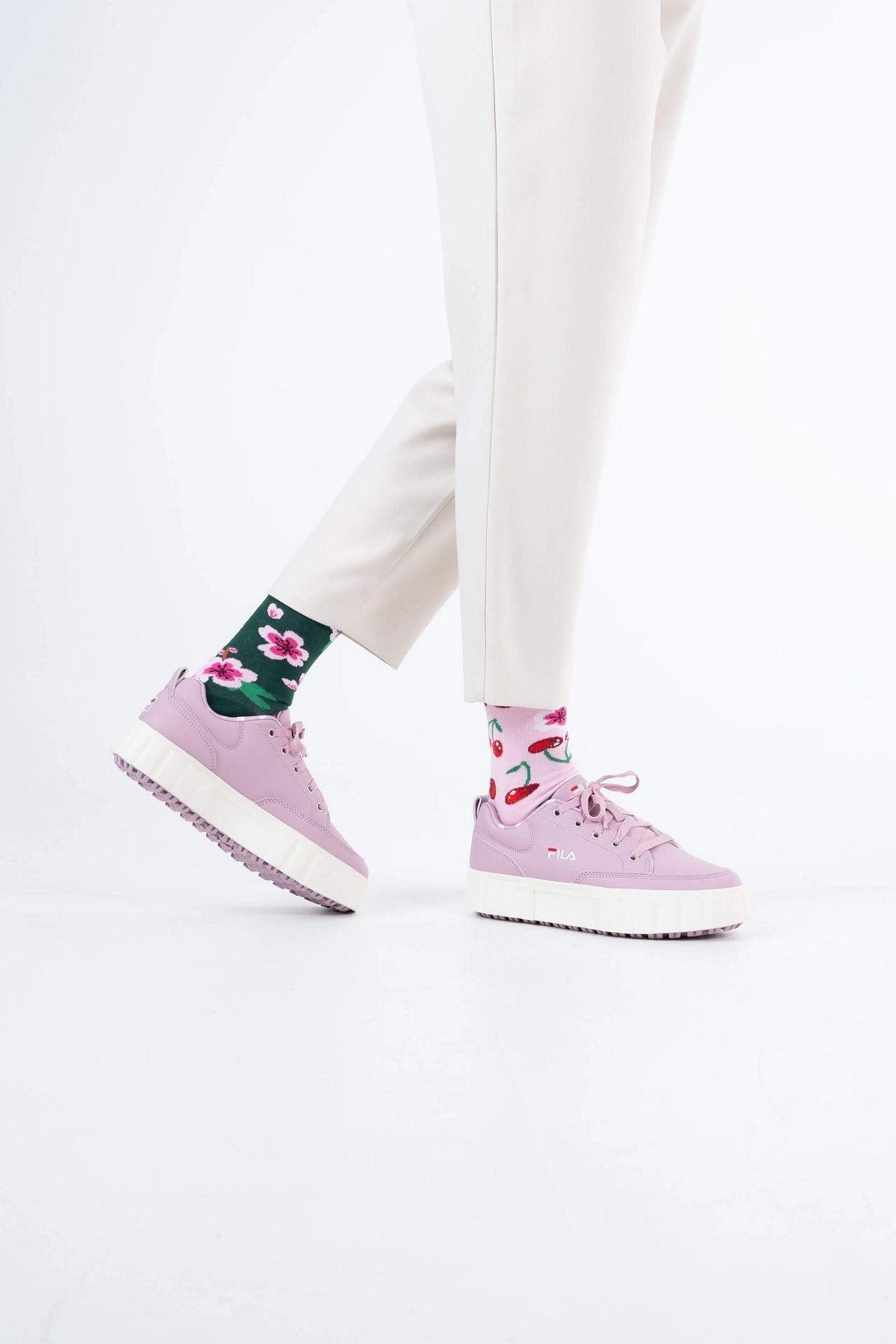 Many Mornings Freizeitsocken Many Mornings Socken Cherry Blossom (1 Paar, 1 günstig online kaufen