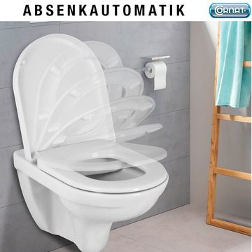 CORNAT WC-Sitz PREMIUM 10, ergonomisches Design, mit Soft-Close-Funktion