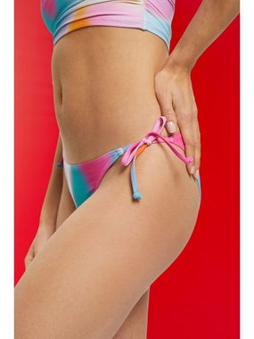 Esprit Bikini-Hose Bikini-Minislip in Batikoptik