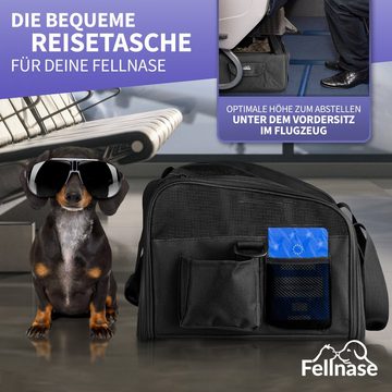 Fellnase Tiertransporttasche Hundebox Transporttasche Transportbox, faltbar,für Fellnasen bis 12 kg