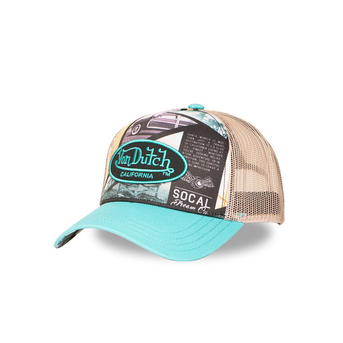 Von Dutch Trucker Cap Allover Logo (kein Set)