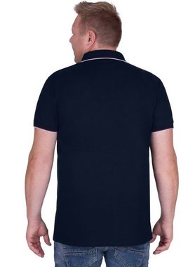 Trigema Poloshirt TRIGEMA Polo-Shirt mit V-Ausschnitt (1-tlg)